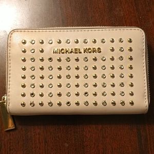 Michael Kors studded wallet